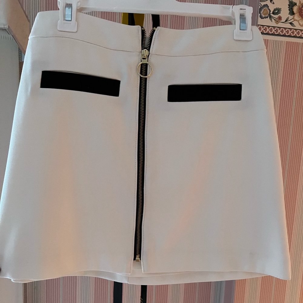 Express white skirt